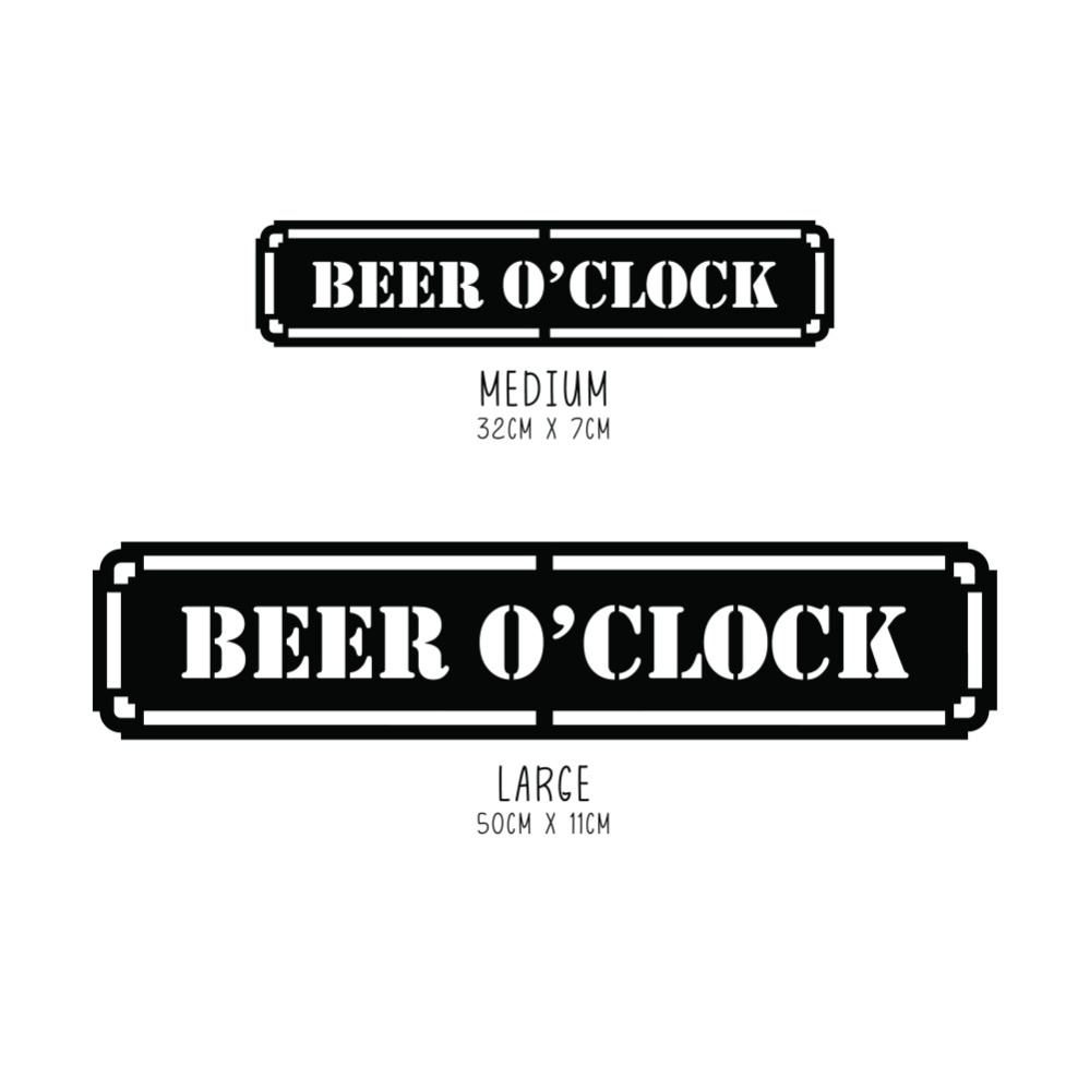 Beer O'Clock - Black